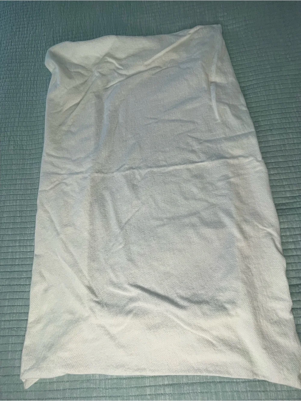 Vtg Domestic Fabrics Made in USA 100% Cotton Thick Waffle Fitted Bassinet Sheets